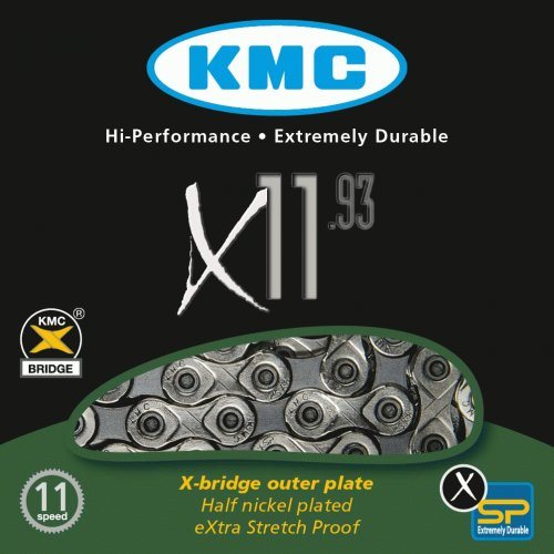 ŁAŃC.KMC X11/11-SPEED/NP/BK/114L