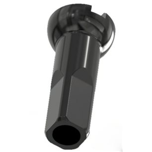NYPEL POLYAX BRASS/12MM/CZARNY