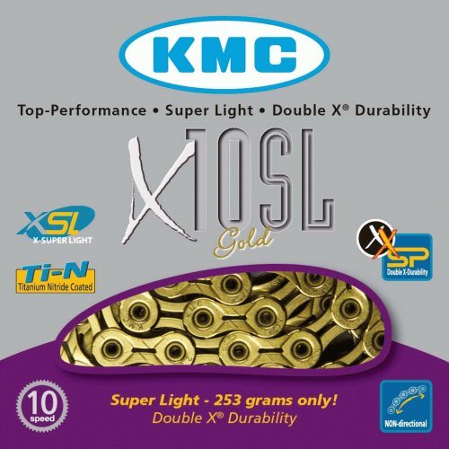 ŁAŃC.KMC X10SL/10-SPEED/TI/114L