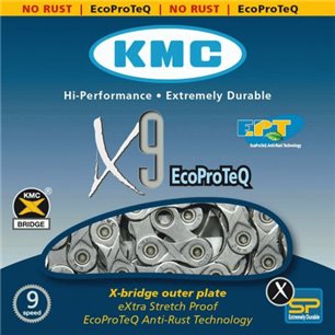 ŁAŃC.KMC X9 EPT/9-SPEED/114L