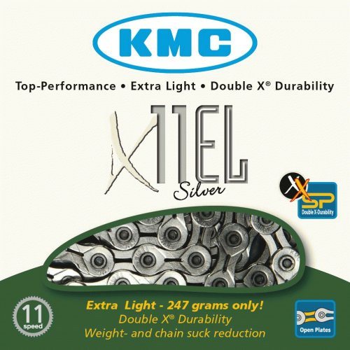 ŁAŃC.KMC X11EL/11-SPEED/NP/118L