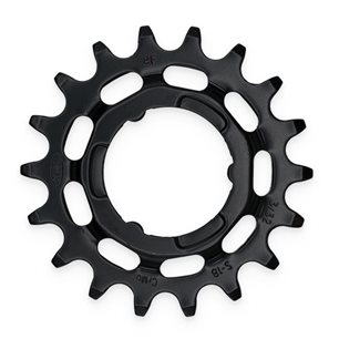 ZĘB.KMC DO PIAST SHIMANO/CR-MO/18T/CZARN